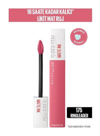 Maybelline New York Super Stay 175 Ringleade Mat Likit Fırçalı Ruj