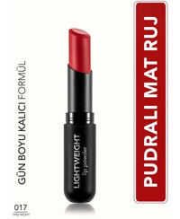 Flormar Lightweight 17 This Night Mat Krem Lipstick Ruj