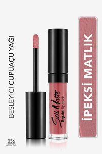 Flormar Silk Matte 56 Gossip Girl Mat Likit Fırçalı Ruj