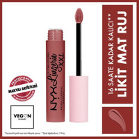 Nyx Lip Lingerie Xxl 5 Stripd Down Mat Likit Fırçalı Ruj