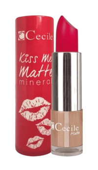 Cecile Kiss Me 321 Mat Krem Lipstick Ruj