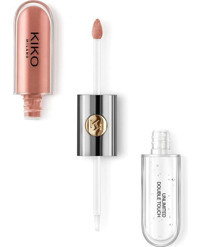 Kiko Milano Unlimited Double Touch 129 Nude Parlak Likit Fırçalı Ruj