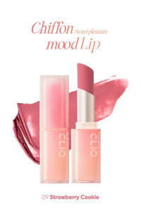 Clio Chiffon Mood 9 Strawberry Cookie Mat Krem Lipstick Ruj