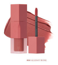 Clio Chiffon Blur Tint 4 Allday Rose Saten Likit Fırçalı Ruj