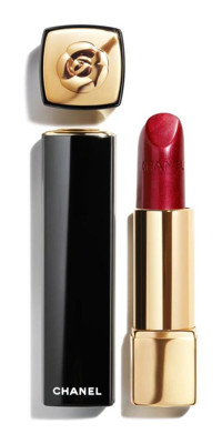 Chanel Rouge Allure 607 Camelia Rouge Metal Parlak Krem Lipstick Ruj