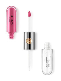 Kiko Milano Unlimited Double Touch 118 Mor Parlak Likit Fırçalı Ruj