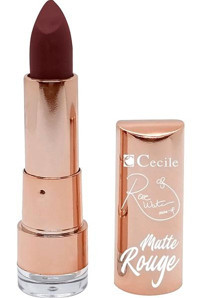 Cecile Rose Water 5 Mat Krem Lipstick Ruj