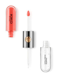 Kiko Milano Unlimited Double Touch 114 Orange Red Parlak Likit Fırçalı Ruj