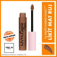 Nyx Lip Lingerie Xxl 29 Hot Caramelo Mat Likit Fırçalı Ruj