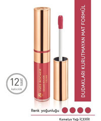 Yves Rocher Ultra Besleyici 102 Pembe Kalıcı Mat Likit Fırçalı Ruj