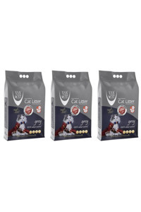 Van Cat Topaklanan İnce Taneli Aktif Karbonlu Bentonit Kedi Kumu 3x10 lt