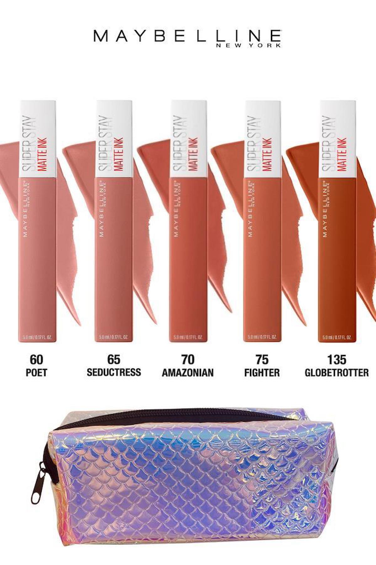 Maybelline New York Superstay Matte Ink 6 Nude Kalıcı Mat Likit Fırçalı Ruj