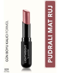 Flormar Lightweight 9 Fall Rose Mat Krem Lipstick Ruj