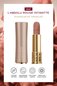 Lancome L'Absolu Rouge Intımatte Blushing Nudes 210 Unspoken Feelings Mat Krem Lipstick Ruj