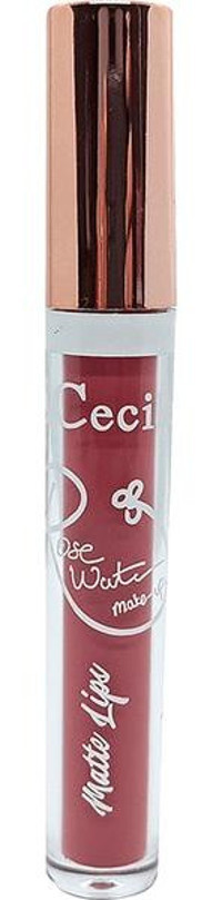 Cecile Rose Water 5 Mat Likit Fırçalı Ruj