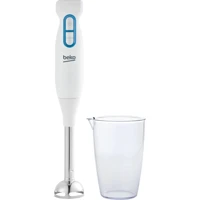 Beko BKK 2153 900 ml Plastik Hazneli Turbolu Çift Bıçaklı Tekli El Blender Beyaz