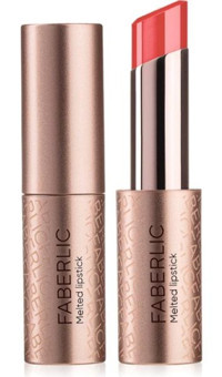 Faberlic Glam Team 3 Mercan Parlak Krem Lipstick Ruj