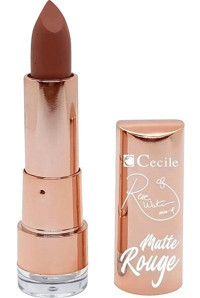 Cecile Rose Water 3 Mat Krem Lipstick Ruj