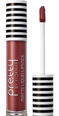 Flormar Pretty By 12 Deep Amaranth Mat Likit Fırçalı Ruj