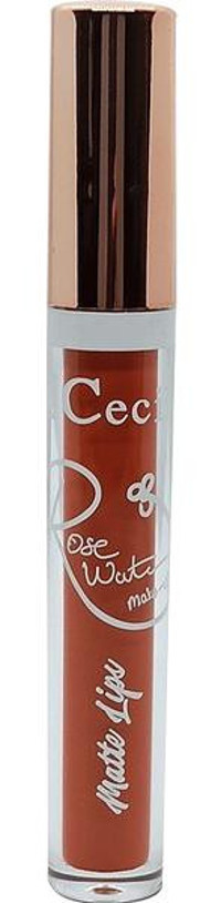 Cecile Rose Water 7 Mat Likit Fırçalı Ruj