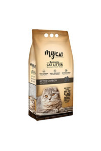 My Cat Topaklanan İnce Taneli Aktif Karbonlu Bentonit Kedi Kumu 10 lt