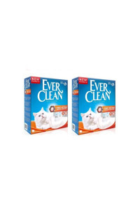 Ever Clean Fast Acting Topaklanan İnce Taneli Aktif Karbonlu Bentonit Kedi Kumu 2x10 lt