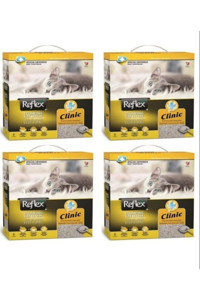 Reflex Clinic Topaklanan İnce Taneli Bentonit Kedi Kumu 24 lt