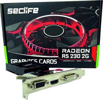 Seclife R5 230 2 GB GDDR3 PCI-Express 2.0 DirectX 11 1 Fanlı 64 Bit Masaüstü AMD Ekran Kartı