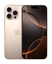 Apple iPhone 16 Pro 512 GB Hafıza 8 GB Ram 6.3 inç 48 MP Çift Hatlı OLED Ekran iOS Akıllı Cep Telefonu Çöl Titanyum