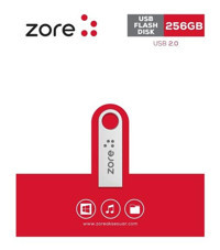 Zore USB 2.0 Type A 256 GB Flash Bellek Gri