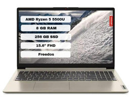 Lenovo Ideapad 1 15ALC7 82R400LX Harici AMD Radeon RX Vega 7 AMD Ryzen 5 5500U 8 GB Ram 256 GB SSD 15.6 inç Full HD FreeDos Laptop