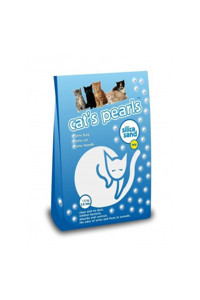 Cat's Pearls Hijyenik Silika Topaklanan İnce Taneli Kristal Kedi Kumu 6x3.8 lt