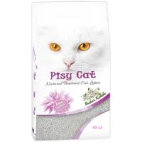 Pisy Cat Bahar Kokulu Topaklanan İnce Taneli Bentonit Kedi Kumu 10 lt