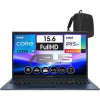 Asus Vivobook 15 X1504ZA NJ18028 Harici Intel Iris Xe Graphics Eligible Intel Core i5 1235U 16 GB Ram 1 TB SSD 15.6 inç Full HD Windows 11 Home Laptop + Zetta Çanta