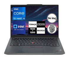 Lenovo Thinkpad E14 Gen 5 21JK0003TXBT9 Harici Intel Iris Xe Graphics Eligible Intel Core i5 1335U 16 GB Ram 1 TB SSD 14 inç WUXGA FreeDos Laptop