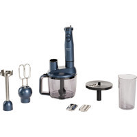Sunny Melodi 1500 ml Plastik Hazneli Turbolu 4 Bıçaklı 7'li Blender Seti Mavi