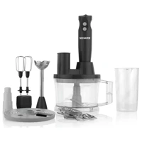 Schafer Elektro Chef mega 1500 ml Turbolu 15'li Blender Seti Siyah