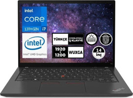 Lenovo Thinkpad T14 Gen 4 21HES91FTX 026 Harici Intel Iris Xe Graphics Eligible Intel Core i7 1355U 16 GB Ram 4 TB SSD 14 inç WUXGA Windows 11 Pro Laptop