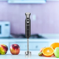 Schafer Meister 1500 ml Turbolu 4 Bıçaklı Tekli Mini Çubuk Blender Siyah