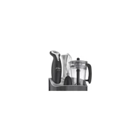 Arzum Mix AR162 500 ml Plastik Hazneli Çift Bıçaklı Tekli Blender Seti Siyah