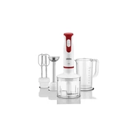 Sinbo 700 ml Turbolu Çift Bıçaklı 4'lü El Blender Seti Beyaz