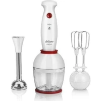Arzum Hipermix AR1030 900 ml Plastik Hazneli Çift Bıçaklı 3'lü Blender Seti Beyaz