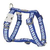 Reddingo Reflektörlü Ziggy L Airtag Ayarlanabilir Göğüs H Tipi Köpek Tasmaları Lacivert