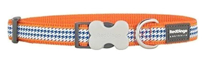 Red Dingo Fang It 15 mm Airtag Ayarlanabilir Boyun Köpek Tasmaları Turuncu