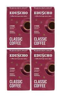 Tchibo Eduscho Robusta Öğütülmüş Fitre Kahve 4x250 gr