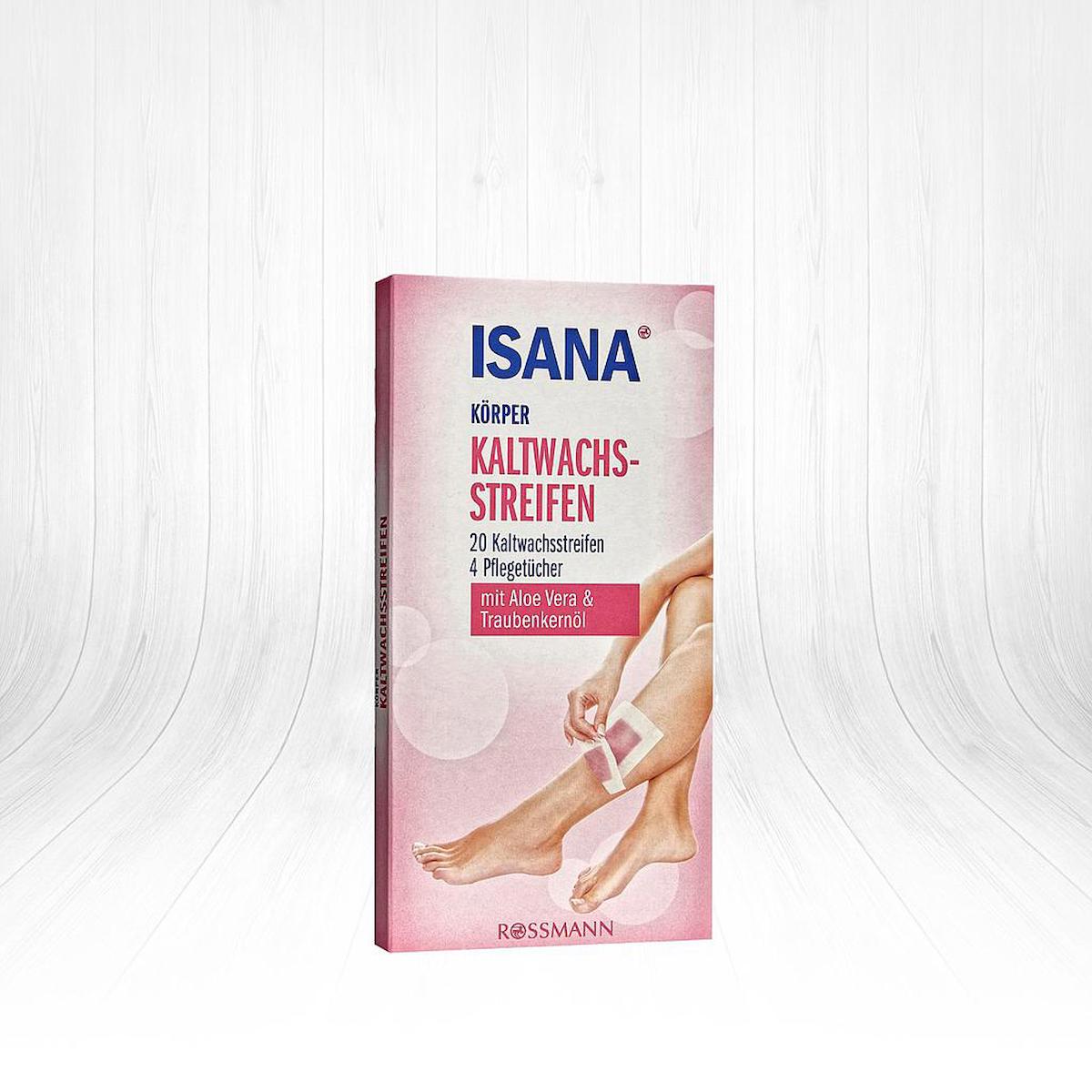 Isana Aloe Vera Özlü ve Üzüm Çekirdeği Yağlı 20 Adet Ağda Bandı