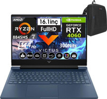 HP Victus 16-S1011NT 9Z791EAW47 Harici GeForce RTX 4060 AMD Ryzen 7 8845HS 32 GB DDR5 Ram 2 + 2 TB SSD 16 inç Full HD Windows 11 Pro Oyuncu Laptop + Weblegelsin Çanta