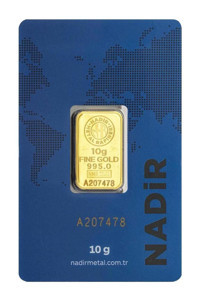 Nadir Gold 24 Ayar 10 gr Gram Altın