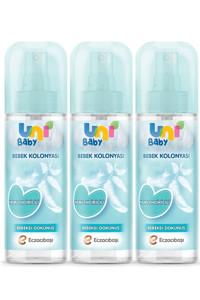 Uni Baby Bebeksi Kokular Sprey Bebek Kolonyası 3x150 ml