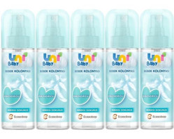 Uni Baby Bebeksi Dokunuş Sprey Bebek Kolonyası 5x150 ml